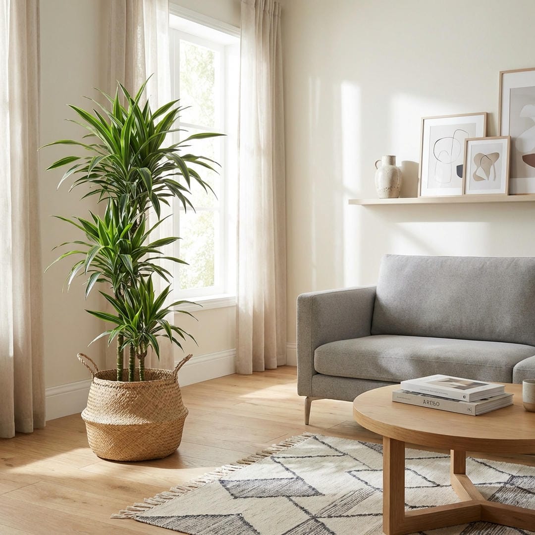 Song of India styled in a living room