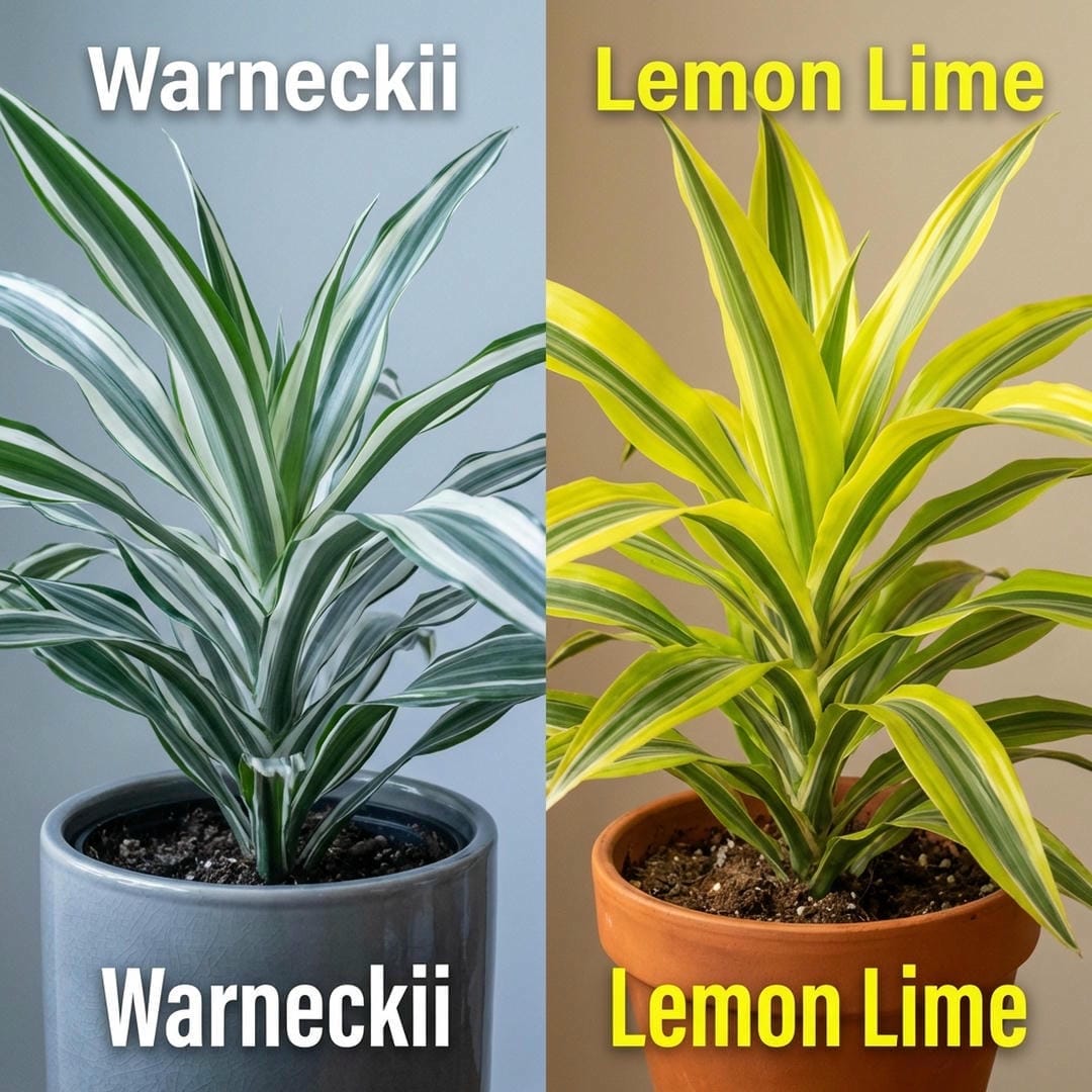 Comparison of Warneckii vs Lemon Lime