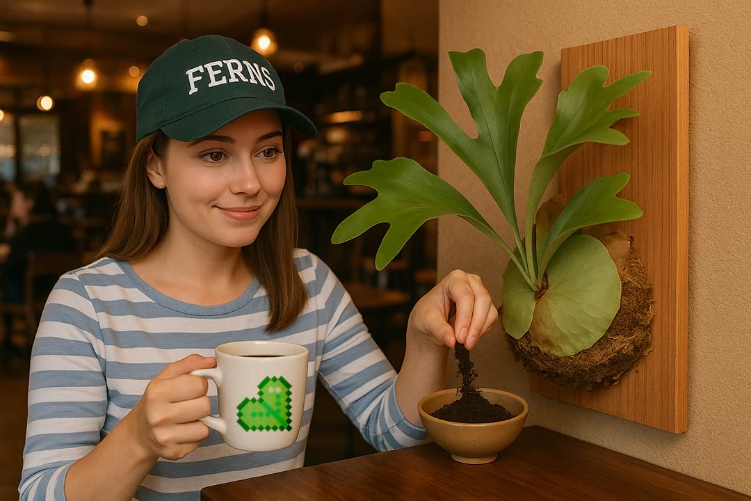 How to Use Coffee Grounds For Your Staghorn Fern
