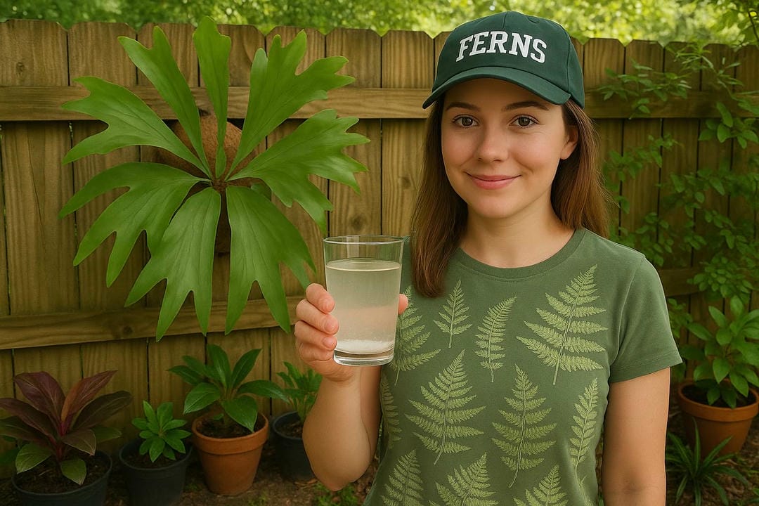 Is Sugar Water Good for Staghorn Ferns?